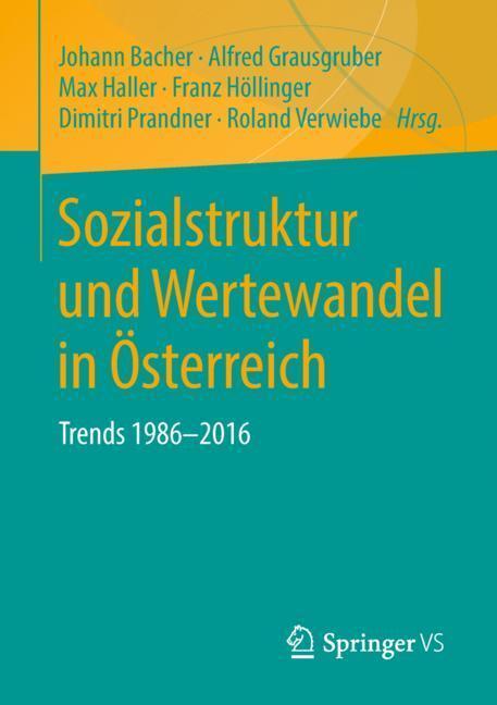 Cover: 9783658210809 | Sozialstruktur und Wertewandel in Österreich | Trends 1986-2016 | Buch