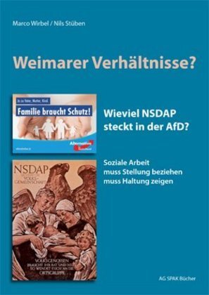 Cover: 9783945959473 | Weimarer Verhältnisse | Marco Wirbel (u. a.) | Buch | 2020 | AG SPAK