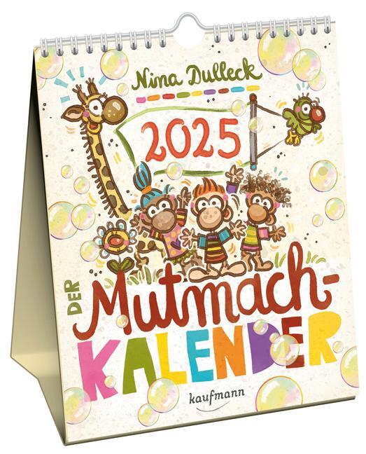 Cover: 9783780632258 | Der Mutmachkalender 2025 | Nina Dulleck | Kalender | Spiralbindung