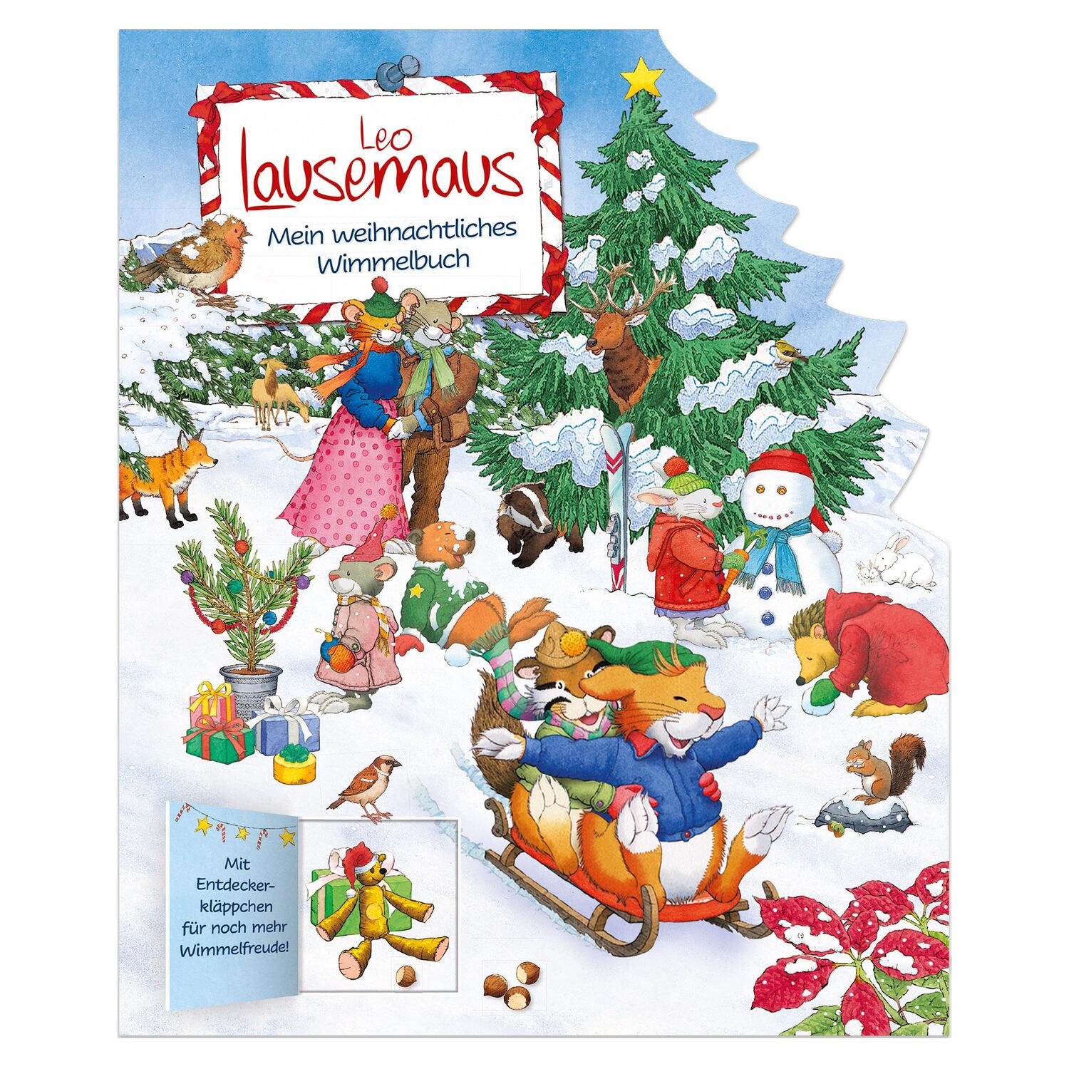 Cover: 9783963472121 | Leo Lausemaus - Mein weihnachtliches Wimmelbuch | Sophia Witt | Buch