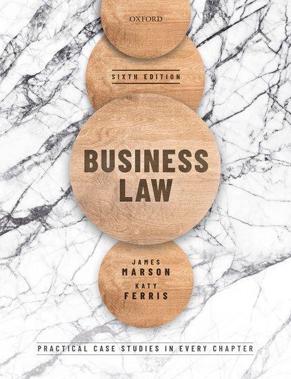 Cover: 9780198849957 | Business Law | James Marson (u. a.) | Taschenbuch | Englisch | 2020
