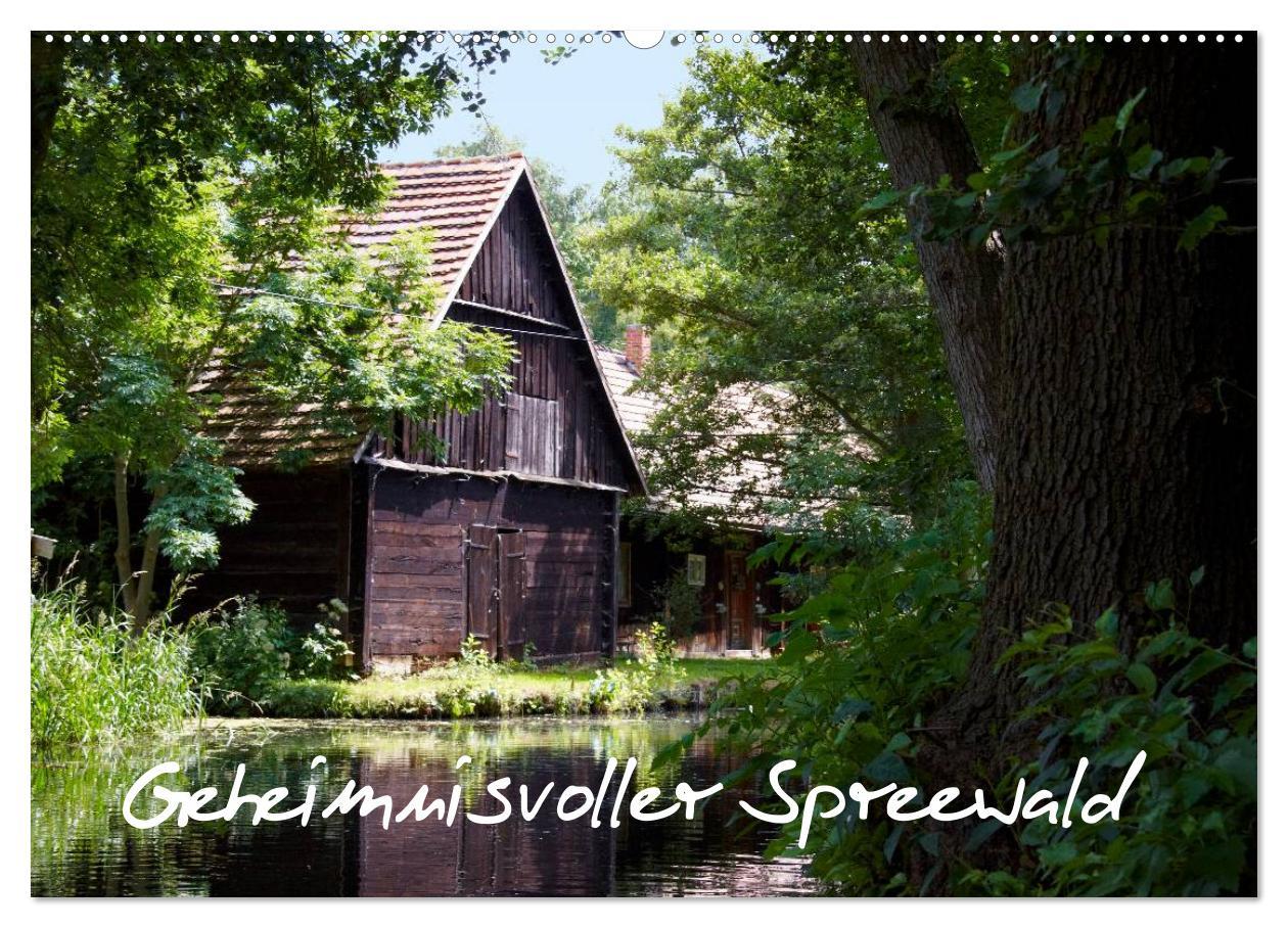 Cover: 9783435810192 | Geheimnisvoller Spreewald (Wandkalender 2025 DIN A2 quer), CALVENDO...