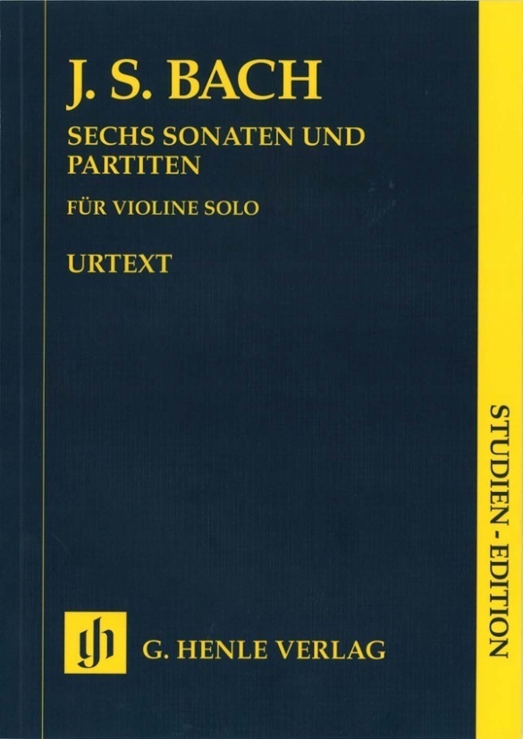 Cover: 9790201893563 | Sechs Sonaten Und Partiten BWV 1001-1006 | Besetzung: Violine solo