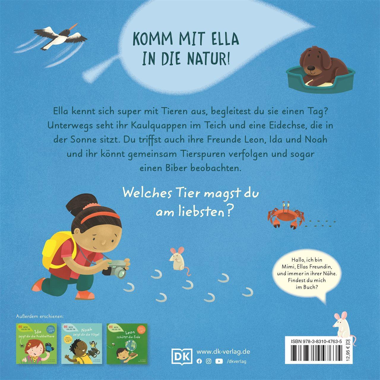 Rückseite: 9783831047635 | Natur vor der Tür. Ella liebt Tiere | Jess French | Buch | 48 S.