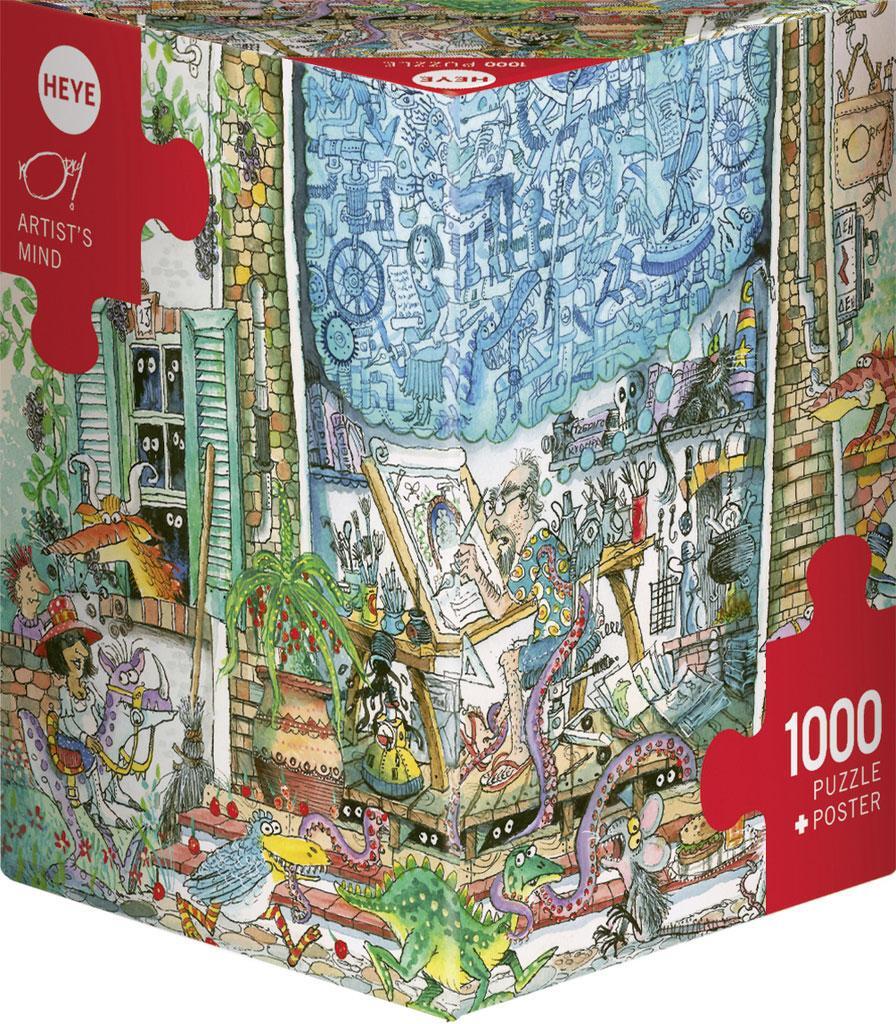 Cover: 4001689299323 | Artist's Mind Puzzle 1000 Teile | Korky Paul | Spiel | 29932 | Deutsch