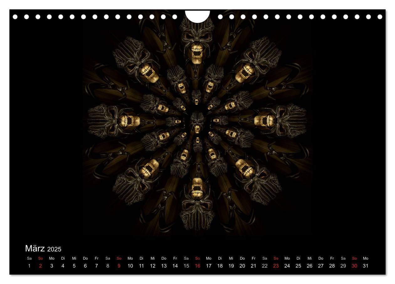 Bild: 9783435729579 | S.O.D. - Skulls Of Death Vol. II - Totenkopf Artworks (Wandkalender...