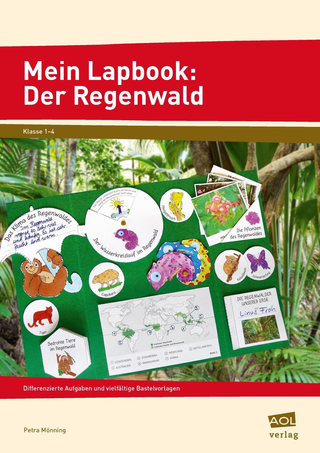 Cover: 9783403106395 | Mein Lapbook: Der Regenwald | Petra Mönning | Broschüre | Deutsch
