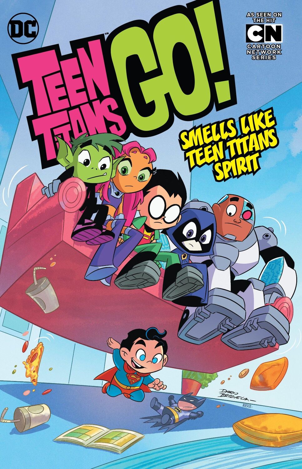 Cover: 9781401273743 | Teen Titans Go! Vol. 4: Smells Like Teen Titans Spirit | Various