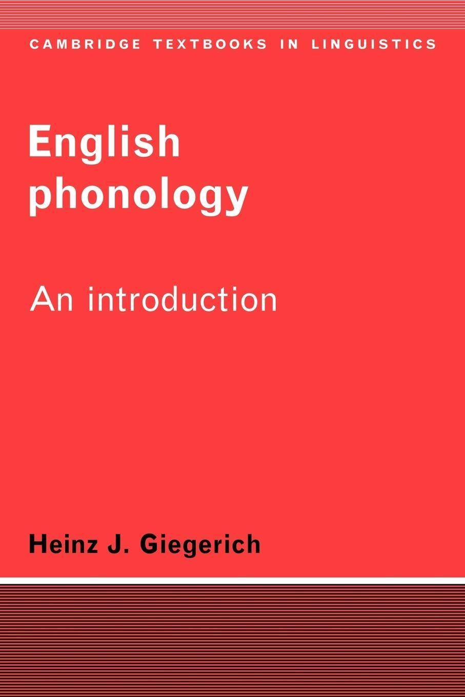 Cover: 9780521336031 | English Phonology 1ed | Heinz J. Giegerich (u. a.) | Taschenbuch