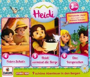 Cover: 196587496524 | Heidi - Die 2. 3er Box (Folgen 4, 5, 6) | Audio-CD | 3 Audio-CDs