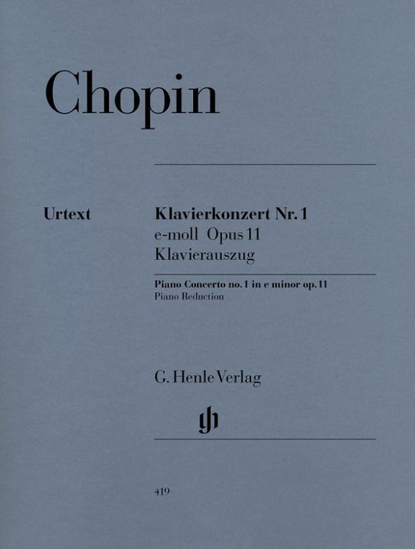 Cover: 9790201804194 | Chopin, Frédéric - Klavierkonzert Nr. 1 e-moll op. 11 | Chopin | Buch