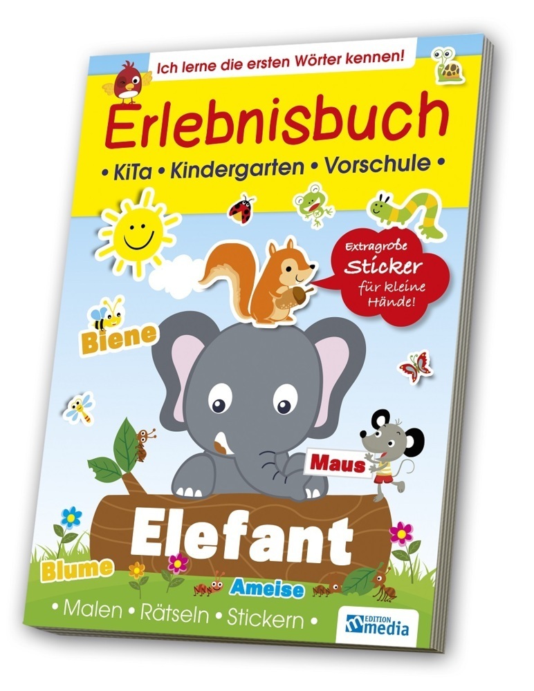 Cover: 4019393911738 | Erlebnisbuch Wörter | Taschenbuch | 2020 | Media | EAN 4019393911738