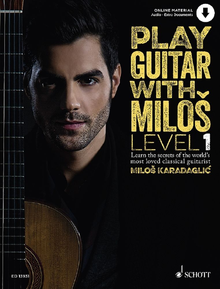 Cover: 841886031135 | Play Guitar With Milos Book 1 | Carl Herring_Milos Karadaglic | 2018