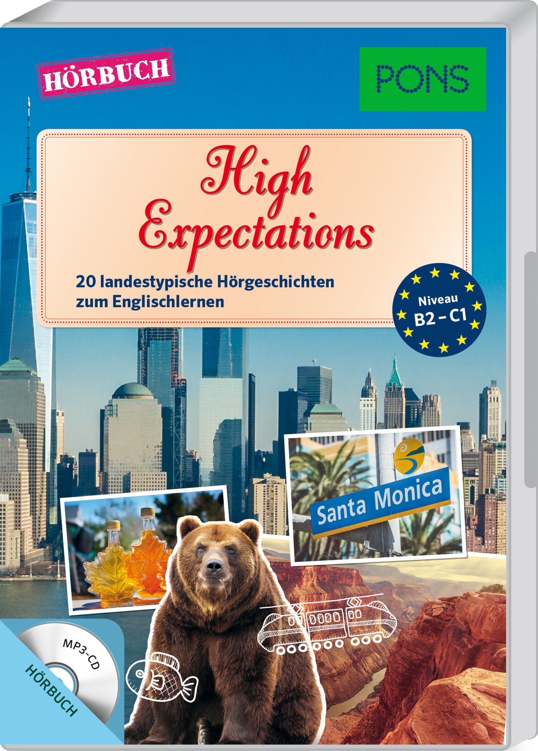 Cover: 9783125620452 | PONS Hörbuch Englisch - High Expectations | MP3 | 100 S. | Englisch