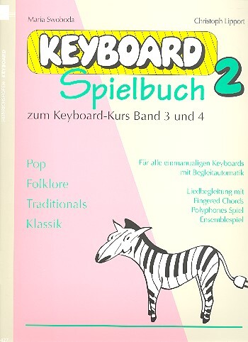 Cover: 9790204424276 | Keyboardspielbuch 2 | zum Keyboard-Kurs Band 3 und 4 | Maria Swoboda