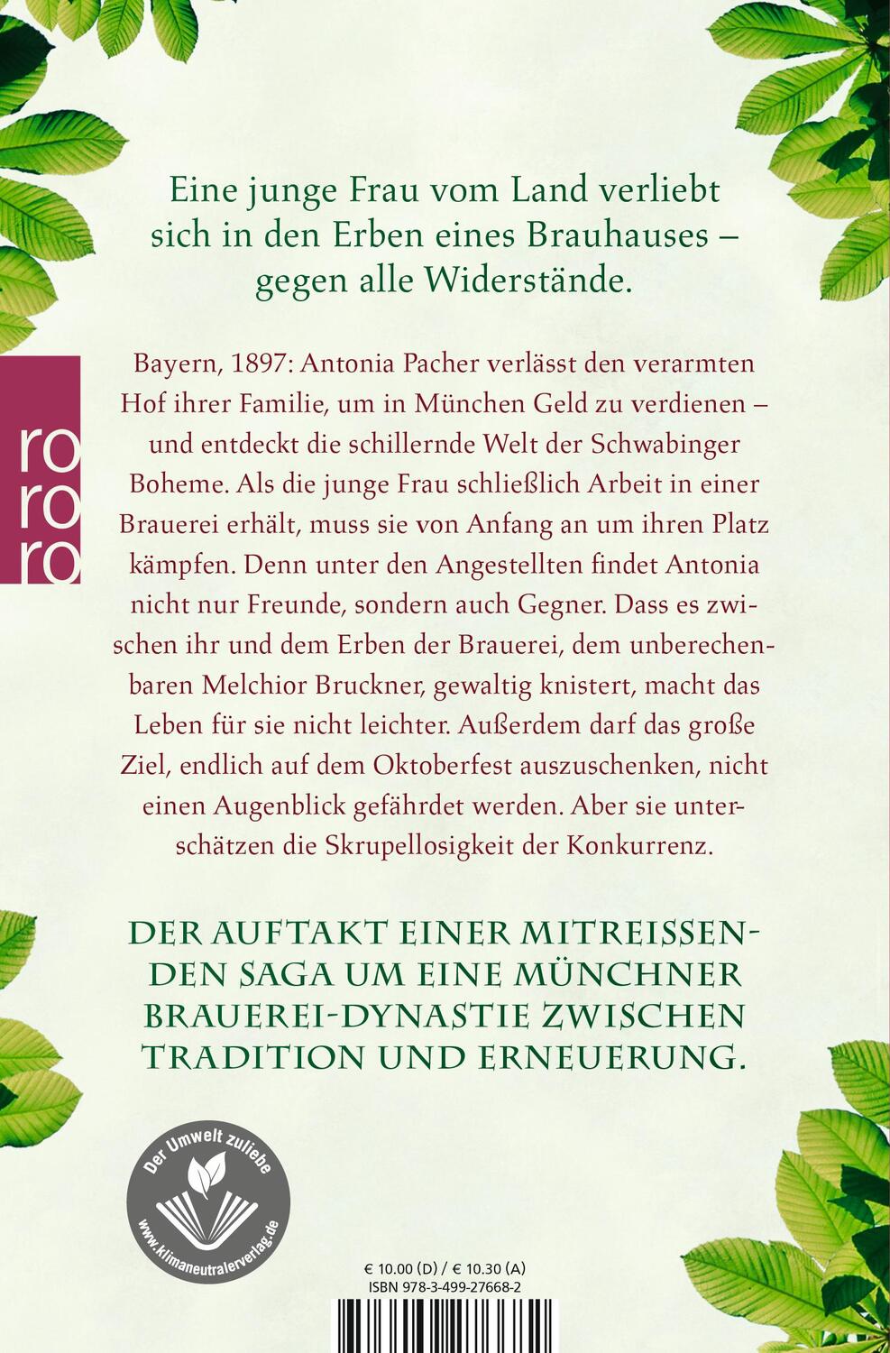 Rückseite: 9783499276682 | Das Brauhaus an der Isar: Spiel des Schicksals | Julia Freidank | Buch
