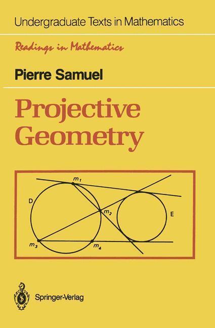 Cover: 9780387967523 | Projective Geometry | Pierre Samuel | Taschenbuch | Paperback | X