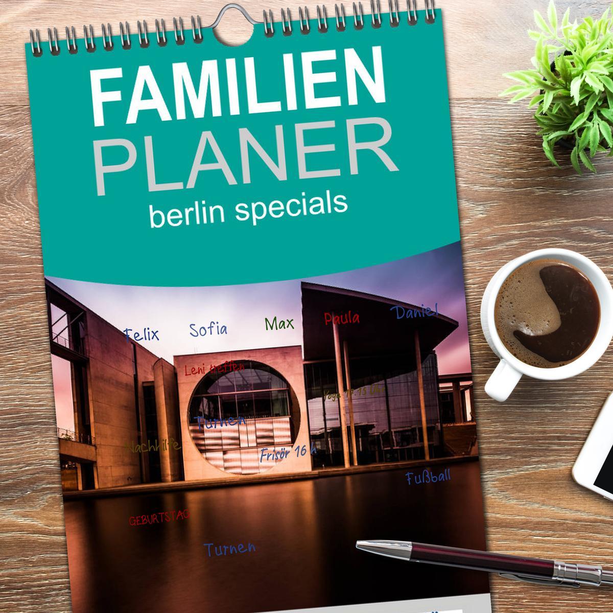 Bild: 9783457114964 | Familienplaner 2025 - berlin specials mit 5 Spalten (Wandkalender,...