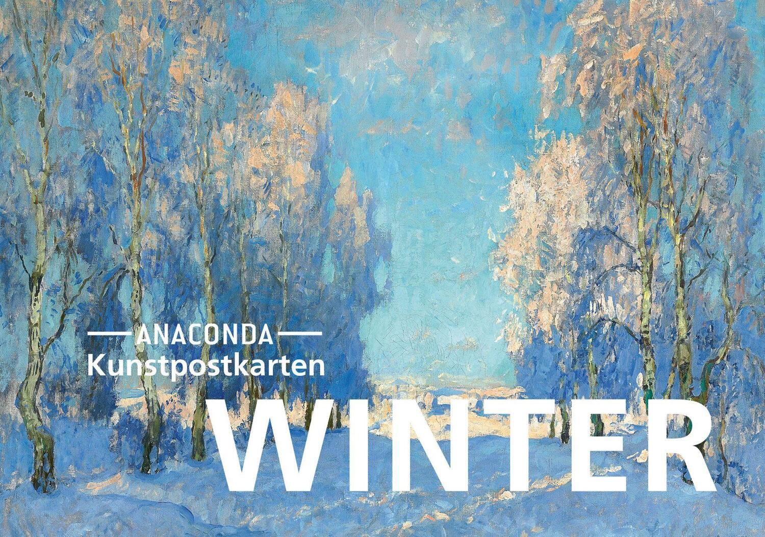 Cover: 9783730611821 | Postkarten-Set Winter | 18 Kunstpostkarten | Anaconda Verlag | Stück