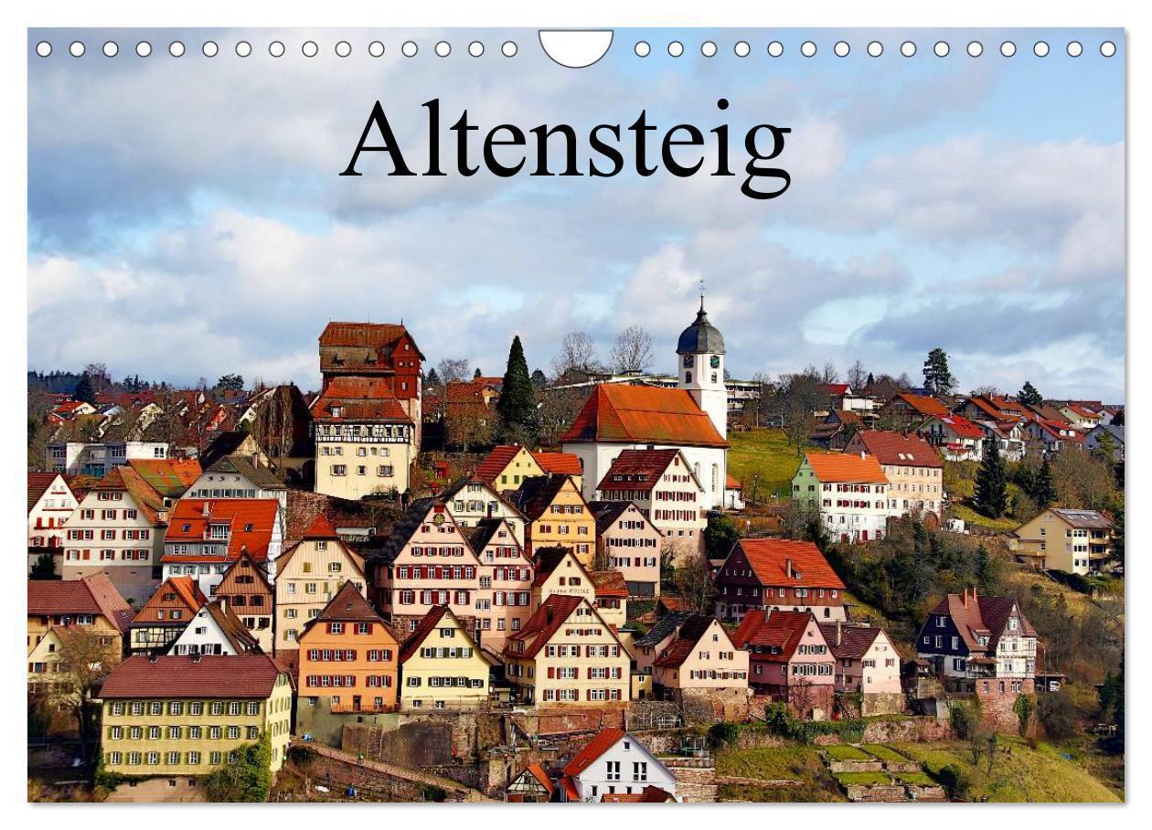 Cover: 9783435732494 | Altensteig (Wandkalender 2025 DIN A4 quer), CALVENDO Monatskalender