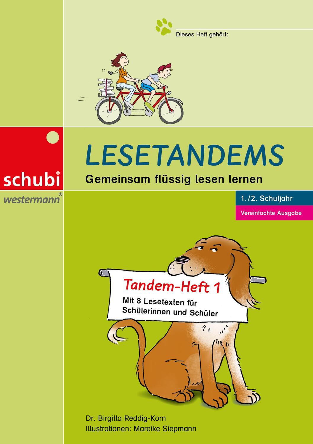 Cover: 9783072102858 | Lesetandems - Gemeinsam flüssig lesen lernen. Vereinfachte Ausgabe,...