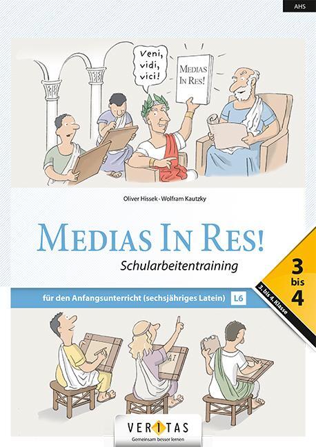 Cover: 9783710140037 | Medias in res! AHS: 3. bis 4. Klasse - Schularbeitentraining für...