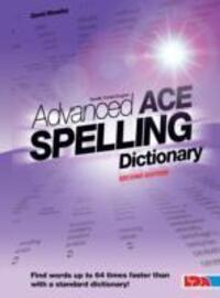 Cover: 9781855035324 | Advanced ACE Spelling Dictionary | David Moseley | Taschenbuch | 2012