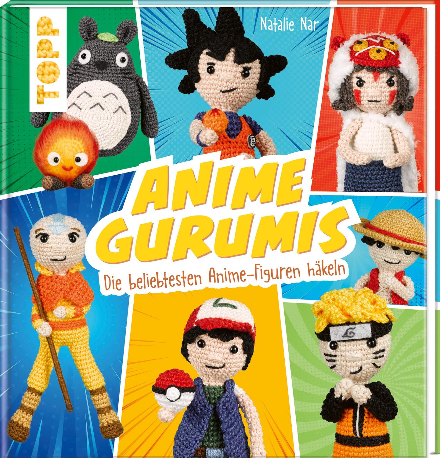 Cover: 9783735870544 | Animegurumis | Die beliebtesten Anime-Figuren häkeln | Natalie Nar