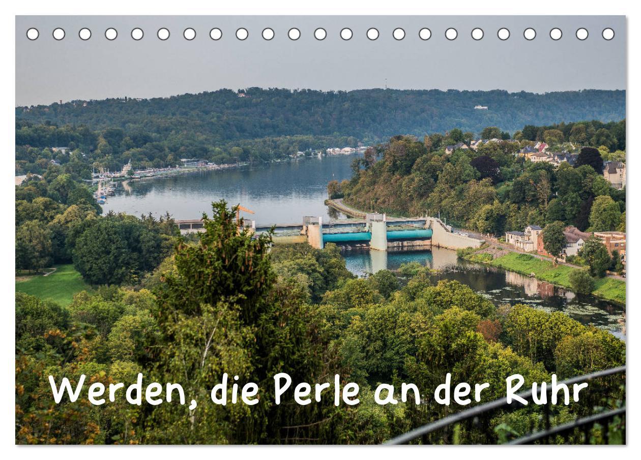 Cover: 9783435189816 | Werden, die Perle an der Ruhr (Tischkalender 2025 DIN A5 quer),...