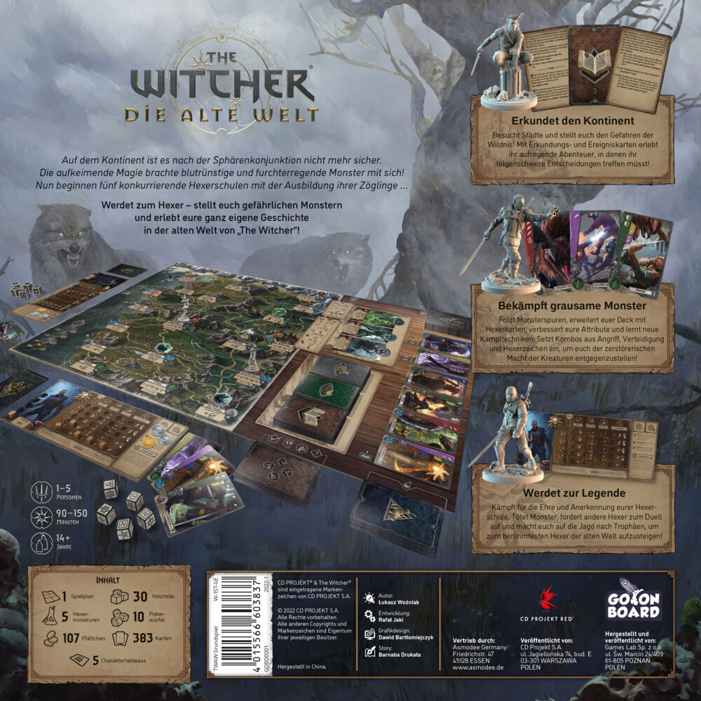 Bild: 4015566603837 | The Witcher: Die alte Welt | Lukas Wozniak | Spiel | In Spielebox