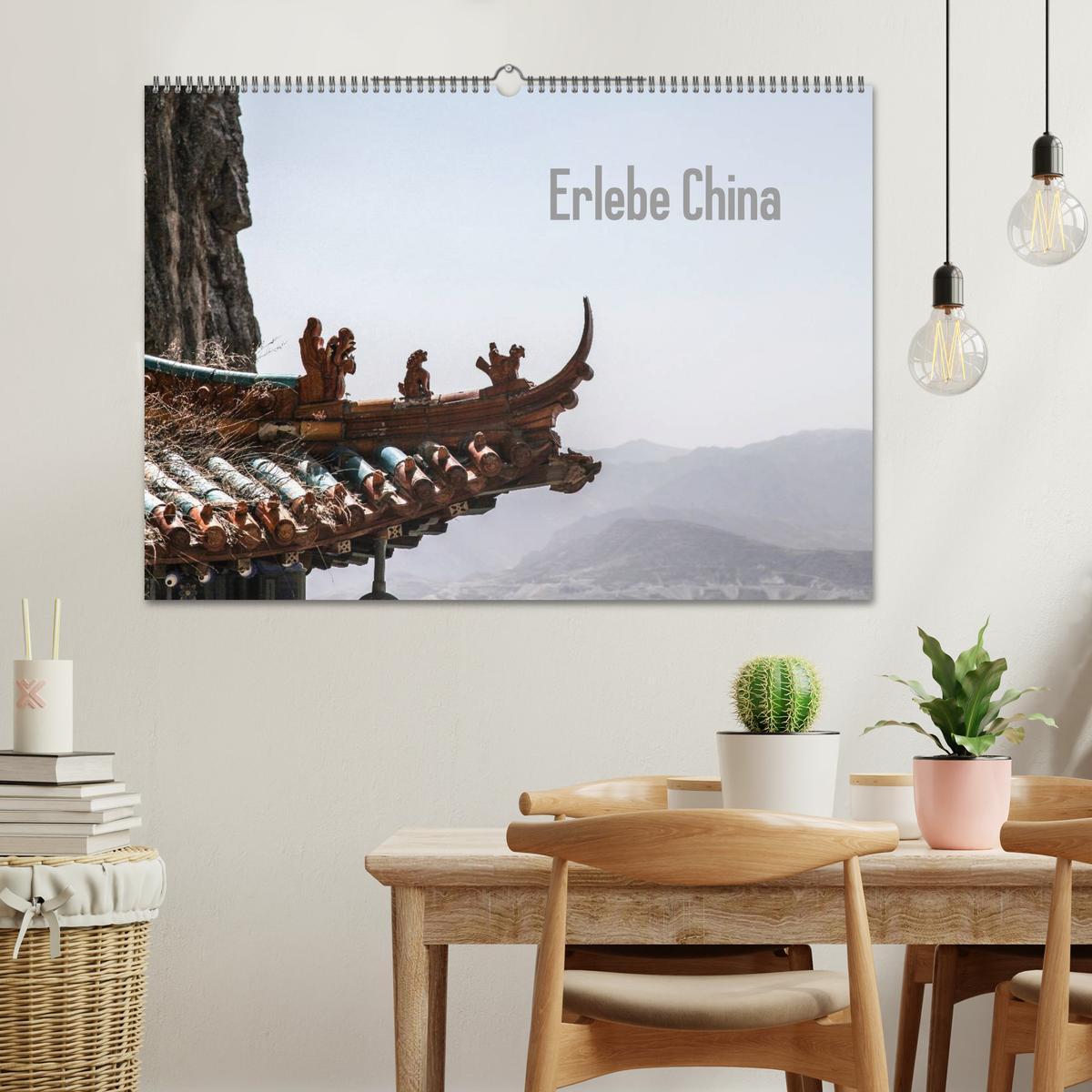 Bild: 9783435720378 | Erlebe China (Wandkalender 2025 DIN A2 quer), CALVENDO Monatskalender