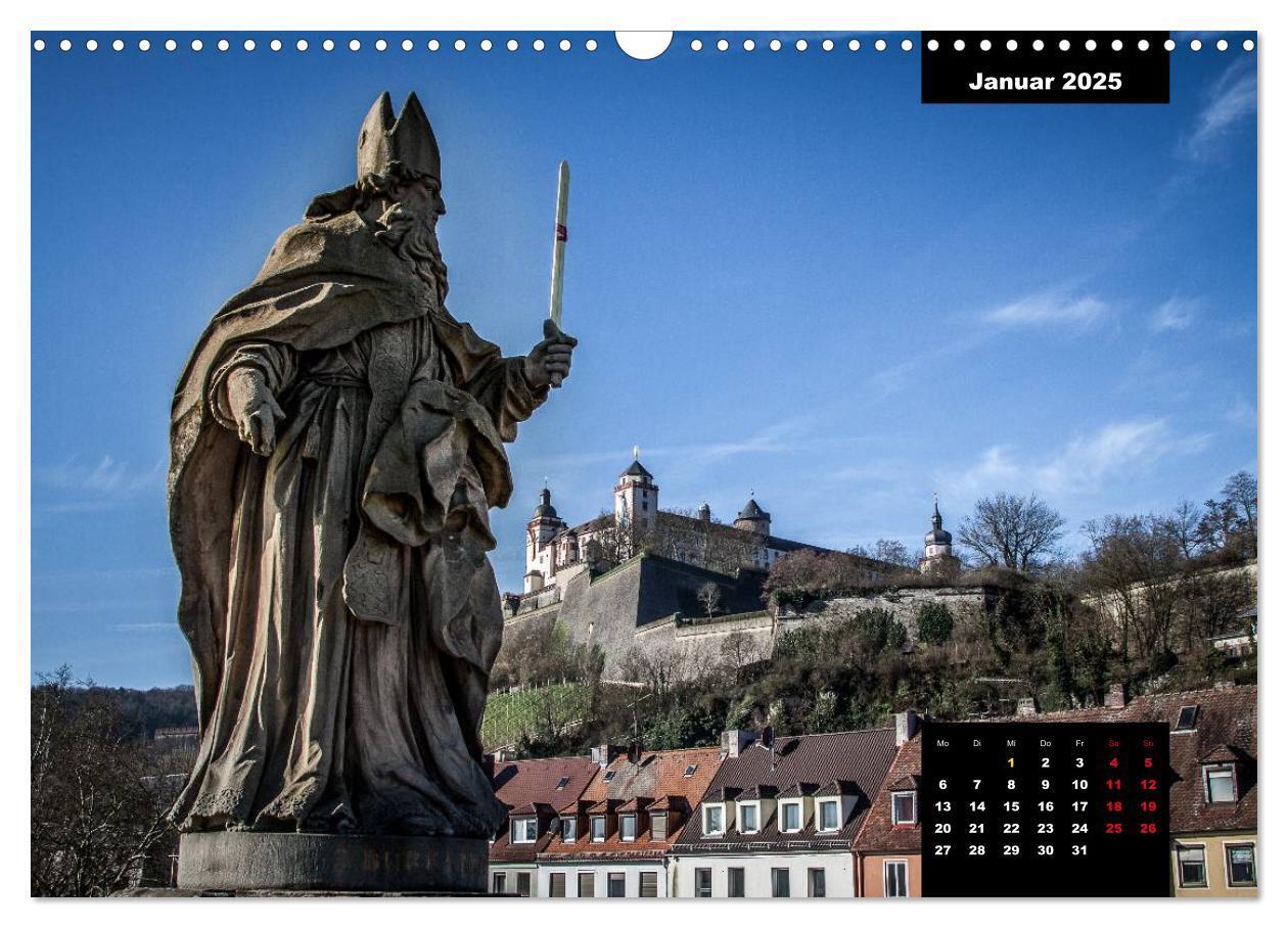 Bild: 9783435715862 | Würzburg - Die Perle Unterfrankens (Wandkalender 2025 DIN A3 quer),...