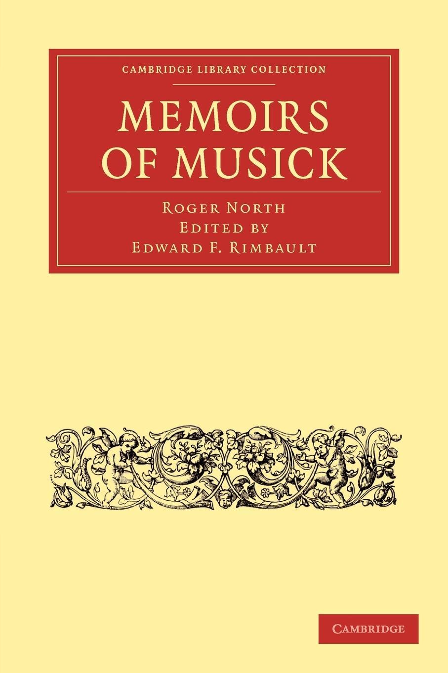 Cover: 9781108014830 | Memoirs of Musick | North Roger | Taschenbuch | Paperback | Englisch