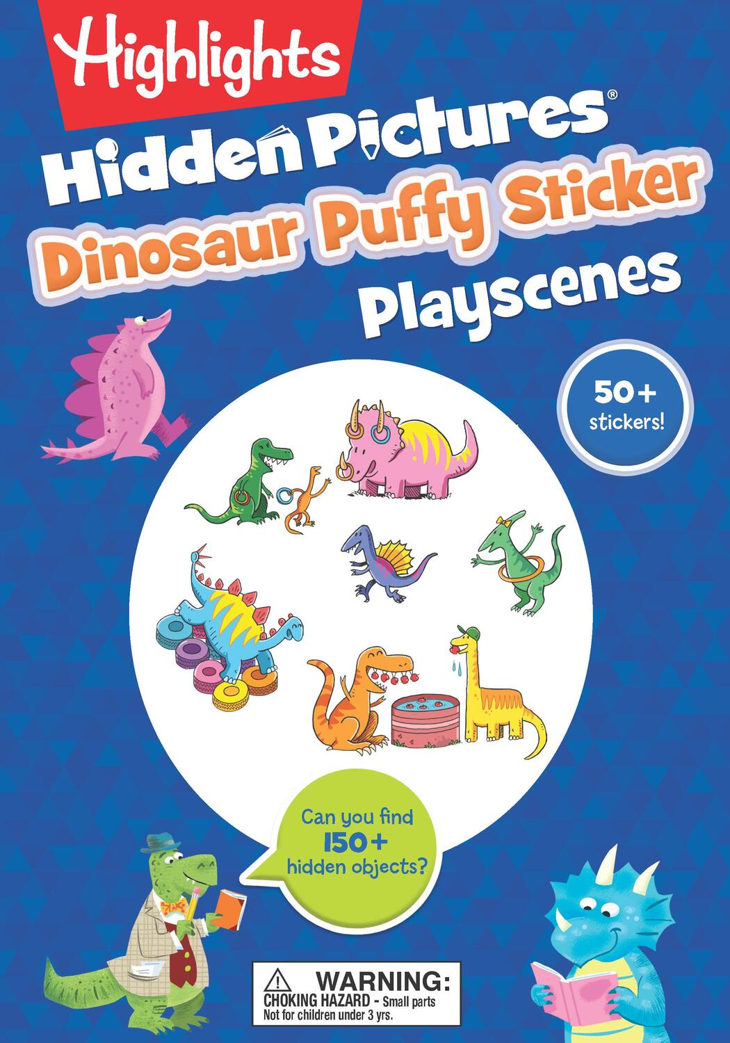 Cover: 9781644721148 | Dinosaur Hidden Pictures Puffy Sticker Playscenes | Highlights | Buch