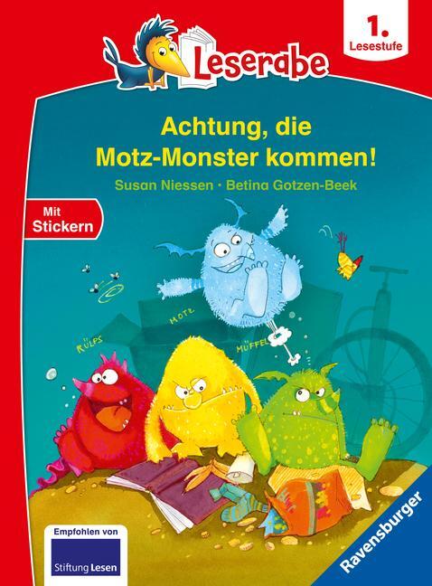 Cover: 9783473462247 | Achtung, die Motz-Monster kommen! - Leserabe 1. Klasse -...