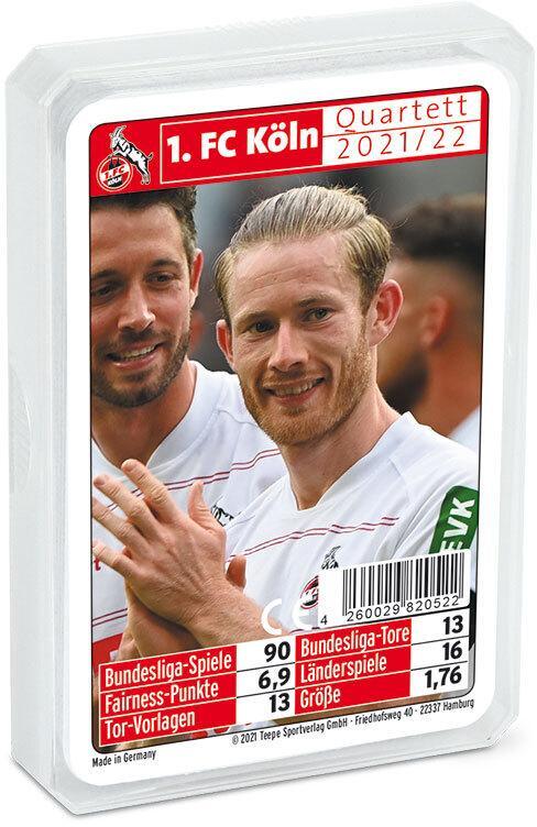 Cover: 4260029820522 | 1. FC Köln Quartett (Saison 21/22) | Spiel | 22182467 | Deutsch | 2022