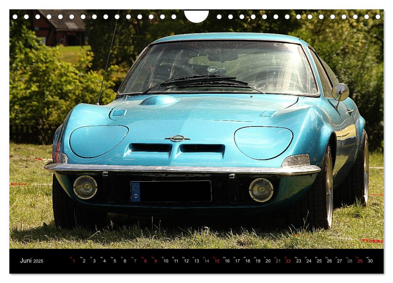 Bild: 9783435726707 | Opel GT Der Kalender (Wandkalender 2025 DIN A4 quer), CALVENDO...