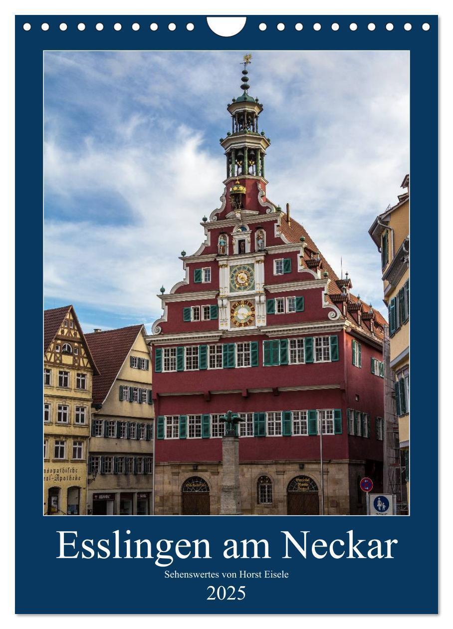 Cover: 9783457068984 | Esslingen am Neckar - Sehenswertes (Wandkalender 2025 DIN A4 hoch),...