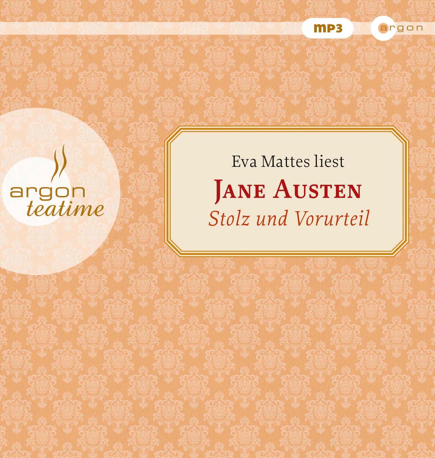 Cover: 9783839893876 | Stolz und Vorurteil | Jane Austen | MP3 | Sonderedition (Argon Verlag)