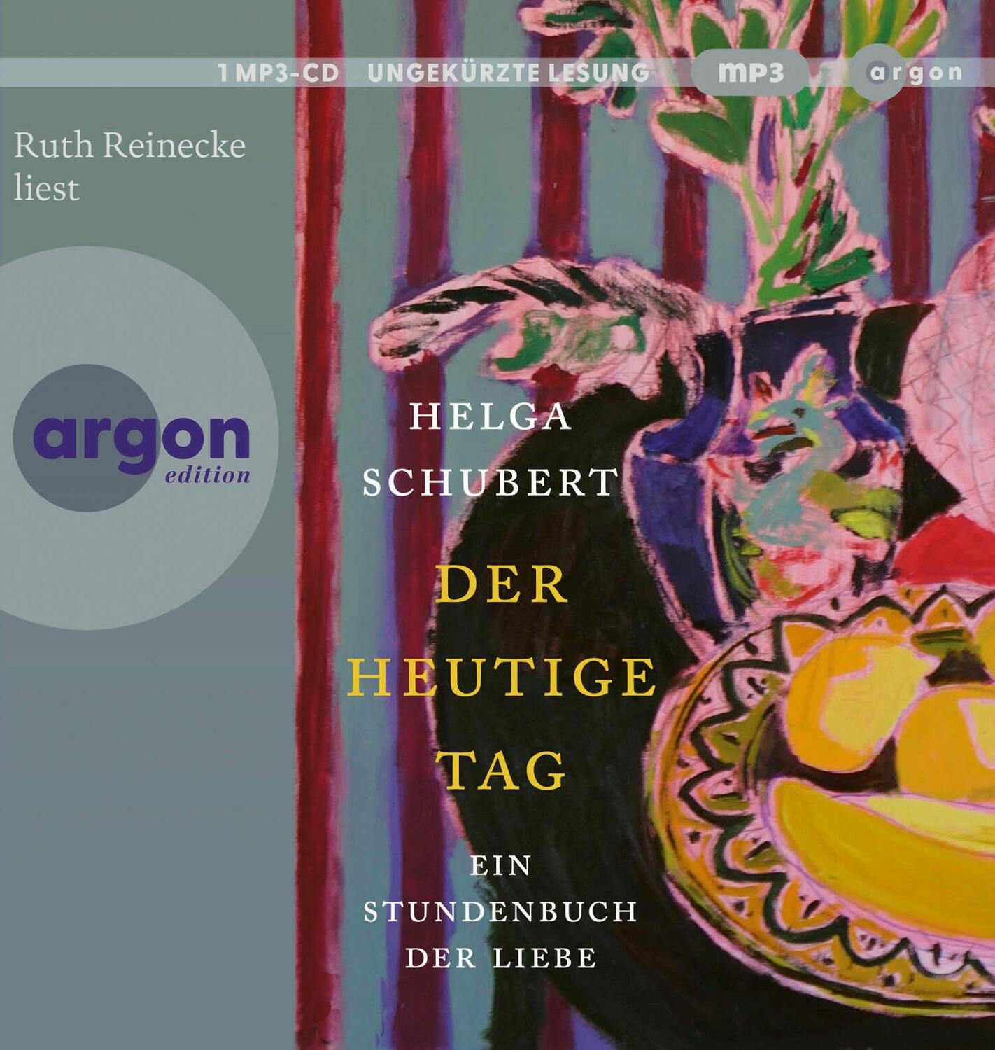 Cover: 9783839820490 | Der heutige Tag | Ein Stundenbuch der Liebe | Helga Schubert | MP3