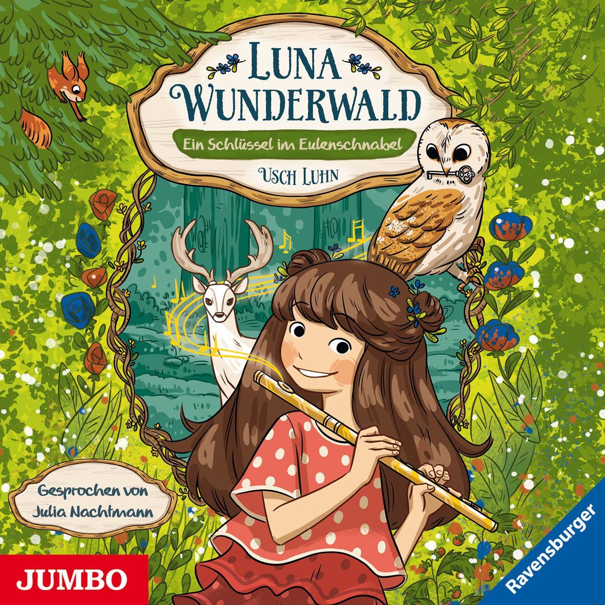 Cover: 9783833738425 | Luna Wunderwald. Ein Schlüssel im Eulenschnabel | Usch Luhn | Audio-CD