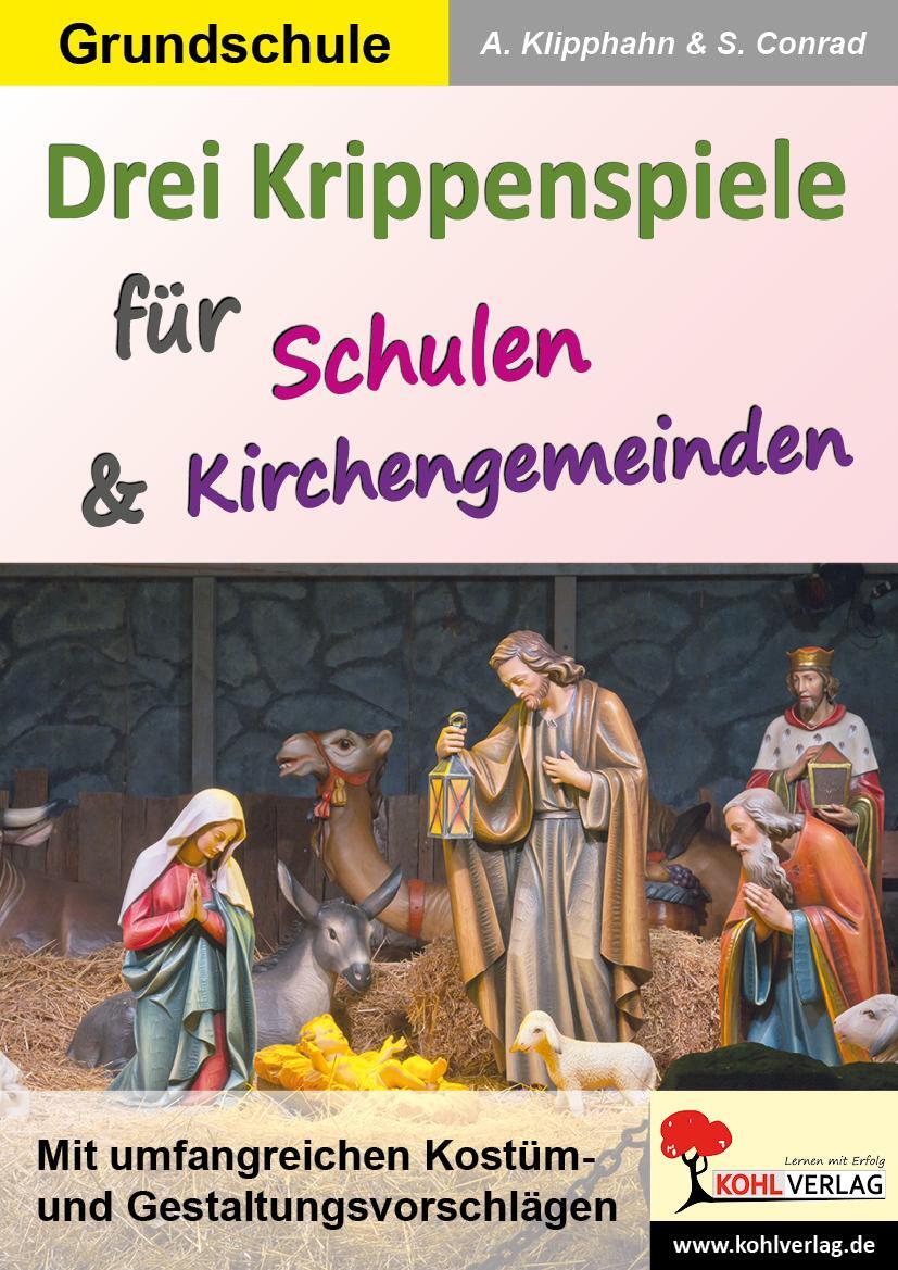 Cover: 9783966241878 | Drei Krippenspiele für Schulen & Kirchengemeinden | Anneli Klipphahn