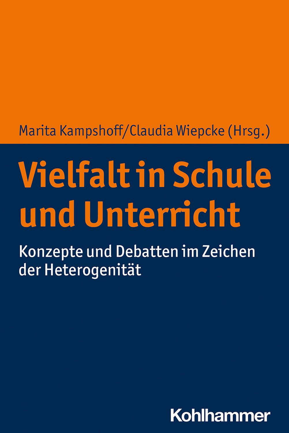 Cover: 9783170363106 | Vielfalt in Schule und Unterricht | Marita Kampshoff (u. a.) | Buch