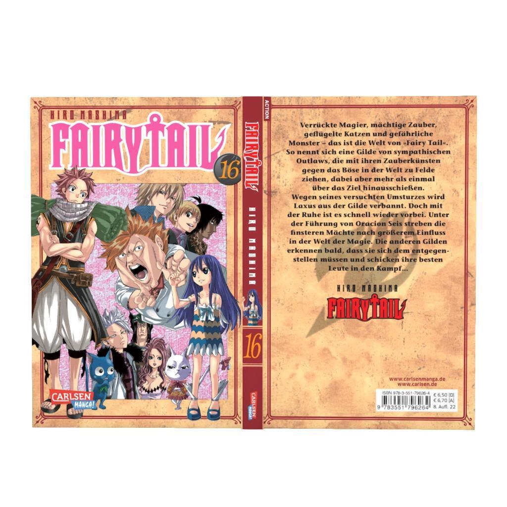 Bild: 9783551796264 | Fairy Tail 16 | Hiro Mashima | Taschenbuch | Fairy Tail | 192 S.