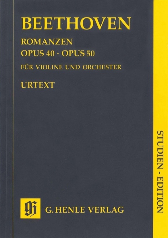 Cover: 9790201898032 | Romanzen Fur Violine Und Orchester | Besetzung: Werke für Orchester