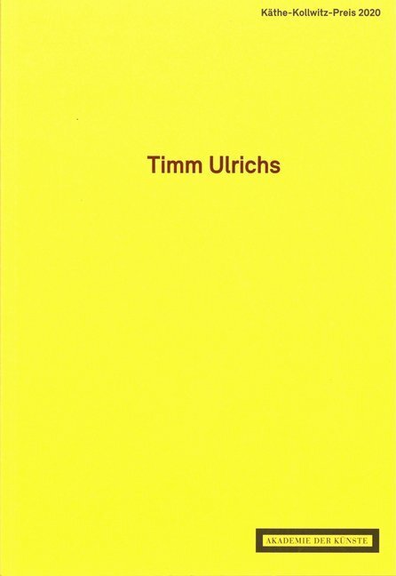 Cover: 9783883312392 | Timm Ulrichs | Käthe-Kollwitz-Preis 2020 | Berlin Akademie der Künste
