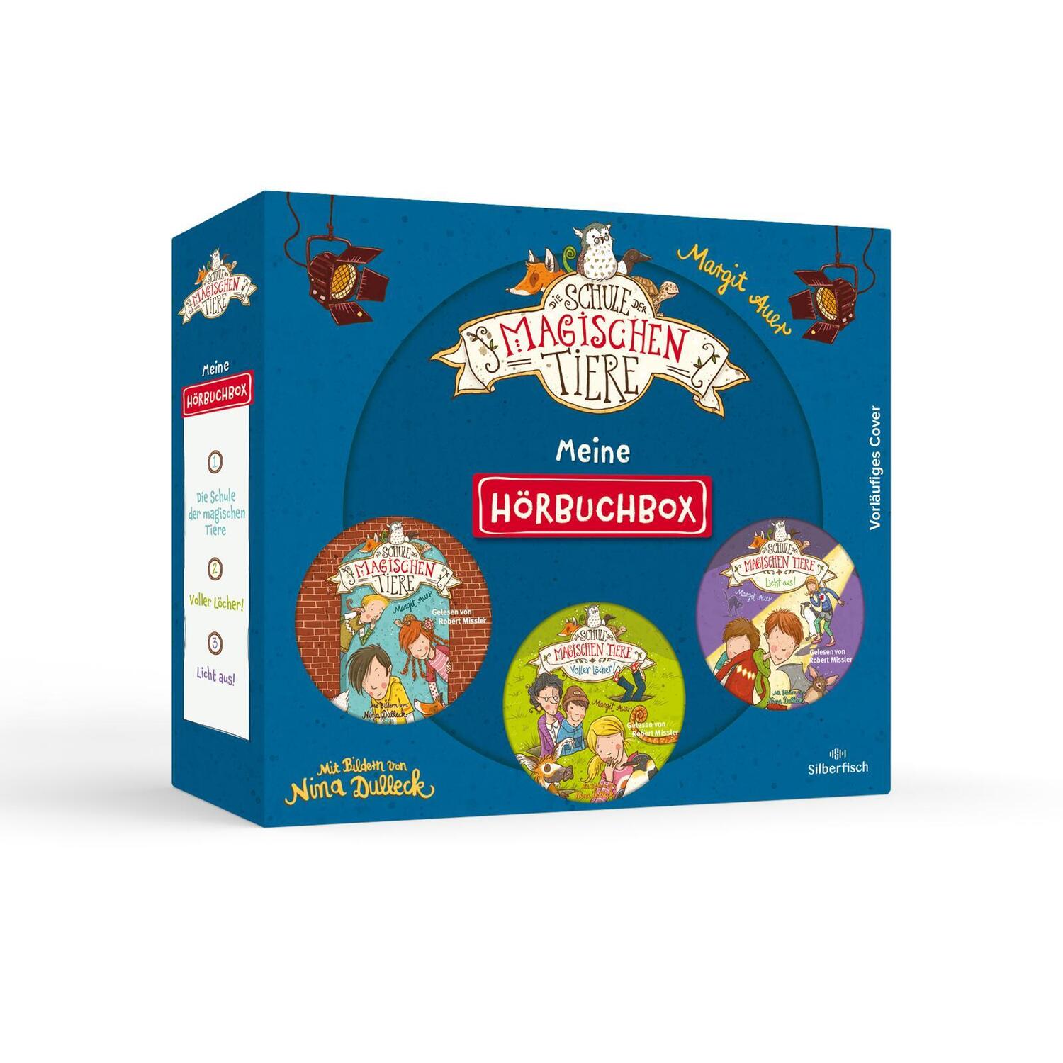 Cover: 9783745604719 | Die Schule der magischen Tiere: Meine Hörbuchbox | Margit Auer | CD