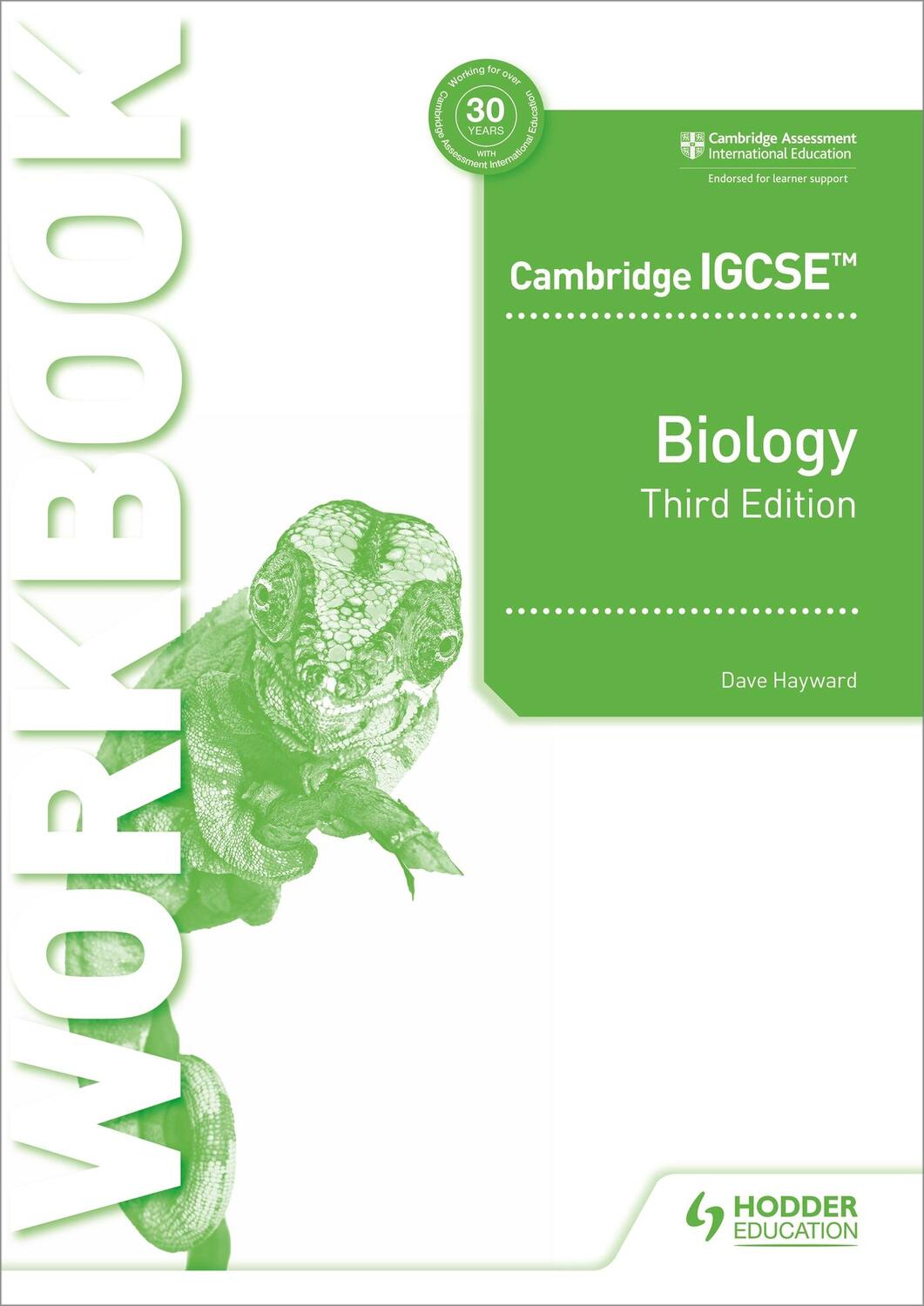 Cover: 9781398310490 | Cambridge IGCSE(TM) Biology Workbook | Dave Hayward | Taschenbuch