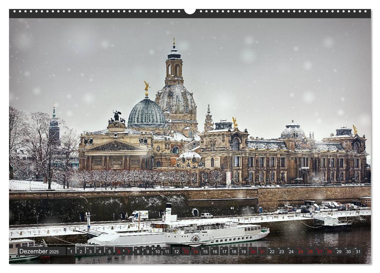 Bild: 9783435711857 | Dresden - Die Frauenkirche (hochwertiger Premium Wandkalender 2025...