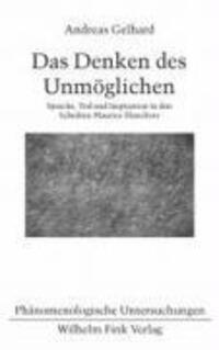 Cover: 9783770539758 | Das Denken des Unmöglichen | Andreas Gelhard | Taschenbuch | 288 S.